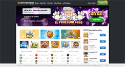 Desktop Screenshot of minitorneos.minijuegos.com
